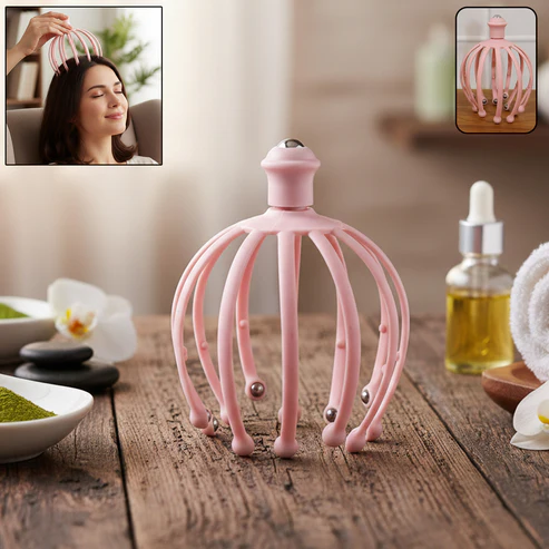 01_23ad1798-ad21-4b64-a171-ddd2681fcbb2 Manual Head Scalp Massager with Rolling Ball Tips (1 Pc) - Image 1