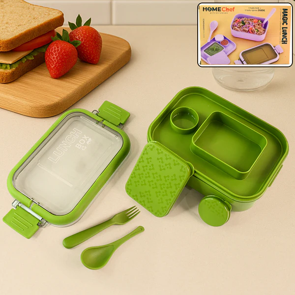 01_910b21cb-4aab-459c-98ba-c6bce800e631 Magic Lunch Box with Leakproof Compartments (1 Pc) - Image 1