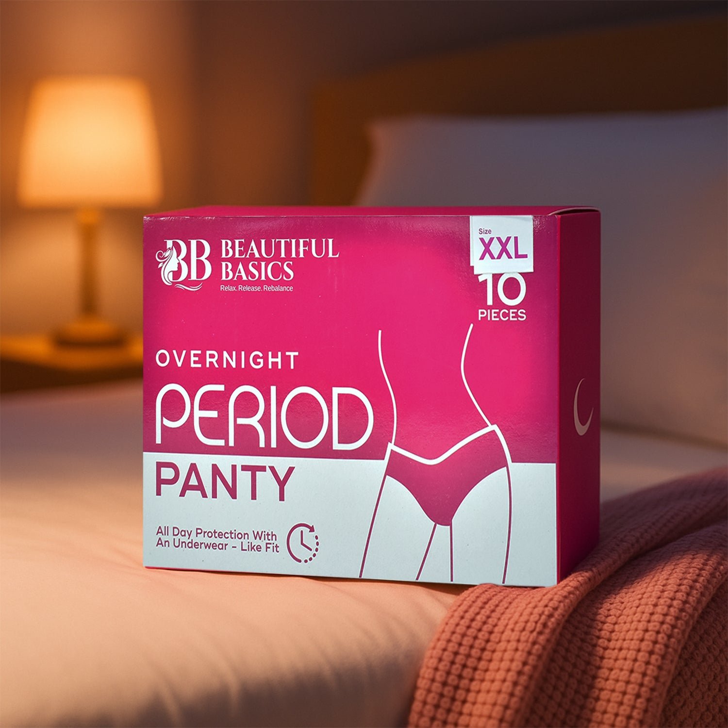 01_c81122a2-7bf2-4d3e-9476-0542156140ba Beautiful Basics Overnight Period Panty XXL Size (10 Pc) - Image 1