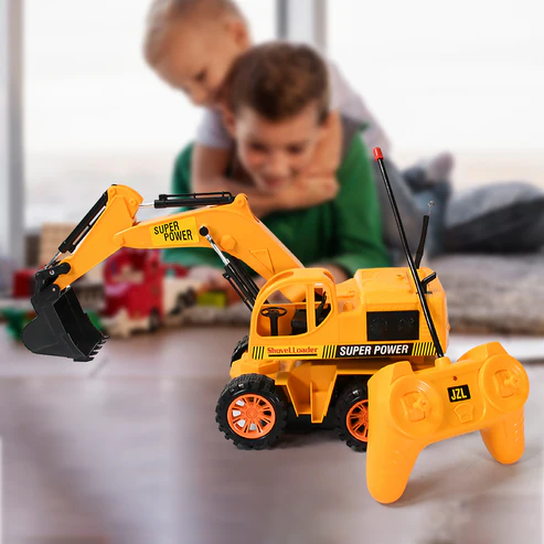 01_ca73f241-ffb8-40aa-9427-f8835877acd1 Plastic JCB Construction Toy Remote Control Super Power JCB Truck Toy for Kids 1 Set - Image 1