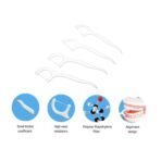 2 In 1 Tooth Picks Flosses / Sticks, Portable Toothpicks (50 Pc Set) - Image 6