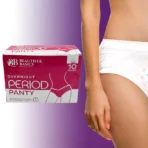 Women’s Emergency Travel Kit with Seamless Underwear Pantyliner 10 Pcs - Image 4