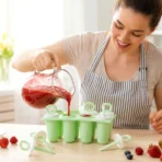 Prexo Plastic Ice Cream Popsicle Maker (8 Pc Set) - Image 3
