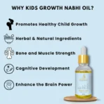 Ved Sanjeevani Nabhi Oil for Kids Growth (30ML / 1 Pc) - Image 3