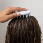 Premium Silicone Scalp Massager Shampoo Brush (1 Pc) - Image 3
