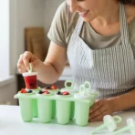 Prexo Plastic Ice Cream Popsicle Maker (8 Pc Set) - Image 4