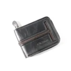 Compact Zip-Around Card Holder Wallet for Men & Women (1 Pc) - Image 3