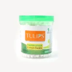 Tulips Paper-Stick Cotton Swabs - (100 Pc / Set) - Image 4