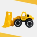 Funwoods Friction-Powered Front Loader / Bulldozer Toy - (1 Pc) - Image 4