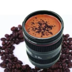 Plastic Camera Lens Stainless Steel Coffee Mug - Image 5
