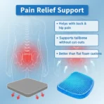 Cushion Seat Flex Pillow, Orthopedic Seat Cushion Pad (Egg Sitter) - Image 3
