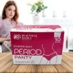 Women’s Emergency Travel Kit with Seamless Underwear Pantyliner 10 Pcs