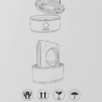 Flame Effect Aroma Diffuser with Remote LED Humidifier - Image 7