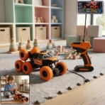 Rock Climber Car, 8 Wheels Climbing Car (1 Set / Remote Battery Not Included) - Image 9