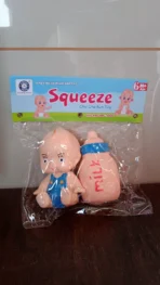 Baby And Bottle Squeeze Chu Chu Fun Toy (2 Pcs) - Image 6