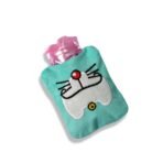 1 Pc Doremon Cartoon small Hot Water Bag with Cove - Image 8