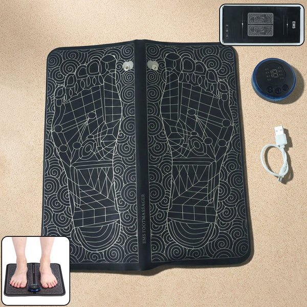 FootMassager-WOSKU-01 Electric EMS Foot Massage Therapy Mat (1 Pc) - Image 1