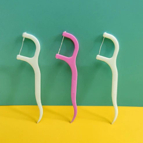 H051864cad31d42b3b3f3510b458b48f8w Oral Care Dental Floss Toothpick Sticks - Image 1
