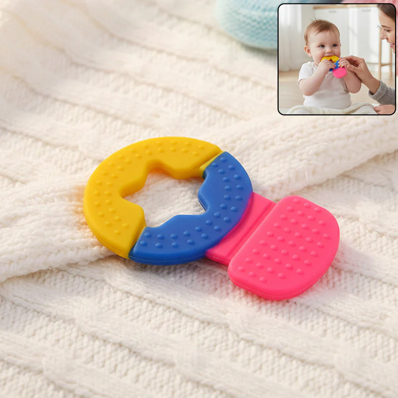 Little-Stae-Teether-01 Little Star Teether for Babies – Safe, Soft, and Colorful Teething Toy - Image 1