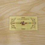 Lord Krishna with Cow Designer Rakhi (1 Pc) - Image 5