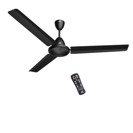 ZADAP CASA-Pro 1200mm BLDC Ceiling Fan with Remote | 28W Energy Saving | High Speed 390 RPM (Smoke Brown)