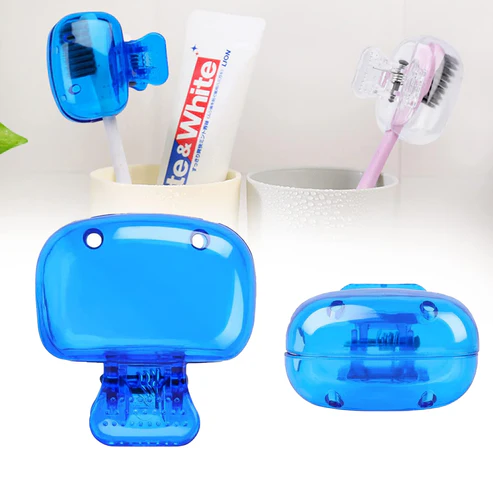 brushcover1 Plastic Toothbrush Head Cover Cap (1 Pc) - Image 1