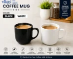 VIKAS COFFE MUG SET OF 6 PIECES WHITE - Image 3