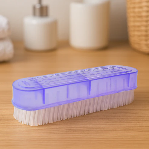 laundry1 Multipurpose Plastic Handle Laundry Brush (1 Pc) - Image 1