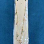 Elegant Pastel Gemstone Station Necklace - Image 5
