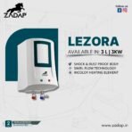 ZADAP 3kW Instant Geyser 4 Way Safety (3L) - Image 2