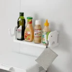 Elephant-Shaped Wall Shelf – No-Punch Mini Organizer for Kitchen & Bathroom - Image 3